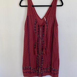 Free People Red Dress